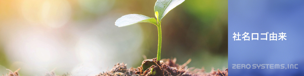 株式会社ゼロシステムズ | 社名及びロゴの由来
